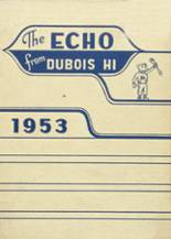 1953 Northeast High School Yearbook from Dubois, Indiana cover image