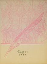 Wall Lake Community High School 1953 yearbook cover photo