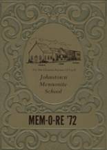 Johnstown Mennonite School 1972 yearbook cover photo
