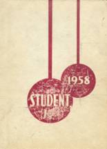 Port Huron High School 1958 yearbook cover photo