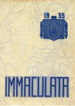 Immaculata High School 1955 yearbook cover photo