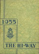 St. Joseph's High School 1955 yearbook cover photo