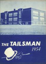 York Township High School 1954 yearbook cover photo