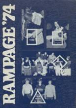 Taylor Center High School 1974 yearbook cover photo