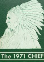 Waxahachie High School 1971 yearbook cover photo