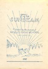 1947 Hollis School Yearbook from Hollis center, Maine cover image