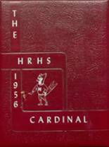 Hoisington High School 1956 yearbook cover photo