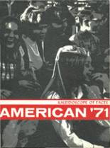 American Fork High School 1971 yearbook cover photo