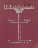 Goshen Central High School 1914 yearbook cover photo