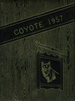 Shelby High School 1957 yearbook cover photo