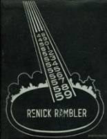 Renick High School 1959 yearbook cover photo