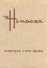 Rocky Mount Senior High School 1957 yearbook cover photo