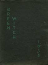 Greenwich Central High School 1934 yearbook cover photo