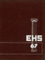 Earlham High School 1967 yearbook cover photo