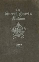 Sacred Hearts Academy 1927 yearbook cover photo