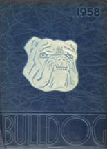 Madison Area Memorial High School 1958 yearbook cover photo