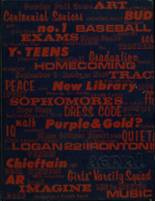 1972 Logan High School Yearbook from Logan, Ohio cover image