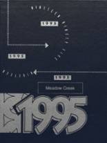 Meadow Creek Christian High School 1995 yearbook cover photo