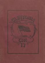 Clinton High School 1917 yearbook cover photo