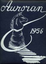 East Aurora High School 1956 yearbook cover photo