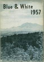 White Pine County High School 1957 yearbook cover photo