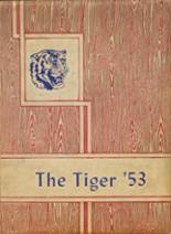 Tidehaven High School 1953 yearbook cover photo