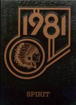 Flandreau Indian School 1981 yearbook cover photo