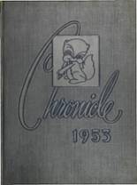 Alliance High School 1953 yearbook cover photo