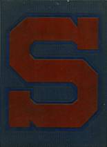 Southwestern High School 1953 yearbook cover photo