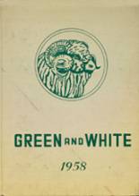 Greene Community High School 1958 yearbook cover photo