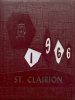St. Clair County High School 1966 yearbook cover photo