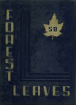 Forest High School 1950 yearbook cover photo