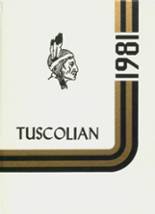 Tuscola High School 1981 yearbook cover photo
