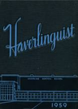 Haverling High School 1959 yearbook cover photo