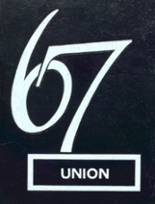 Union High School 1967 yearbook cover photo