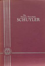 Schuylerville High School 1938 yearbook cover photo