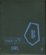 Brillion High School 1962 yearbook cover photo