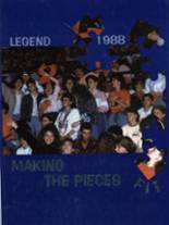Bellmont High School 1988 yearbook cover photo