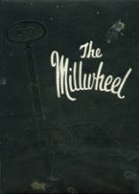 Millburn High School 1953 yearbook cover photo