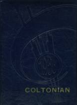 Colton-Pierrepont High School 1956 yearbook cover photo