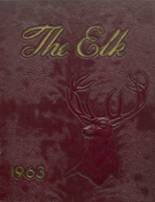 Elkhorn High School 1963 yearbook cover photo