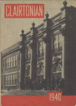 Clairton High School 1940 yearbook cover photo