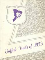 Meade High School 1953 yearbook cover photo