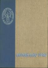 1940 Eastern High School Yearbook from Baltimore, Maryland cover image