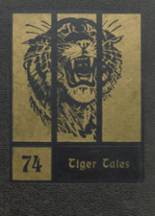 Worth County R-III High School 1974 yearbook cover photo