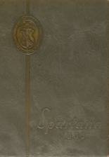 Spartanburg High School 1953 yearbook cover photo