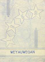 Weyauwega High School 1958 yearbook cover photo