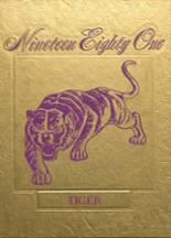 1981 Springville High School Yearbook from Springville, Alabama cover image