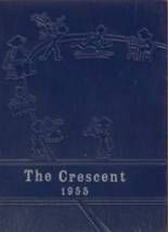 Creswell High School 1955 yearbook cover photo