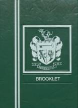 Brookville High School 1985 yearbook cover photo